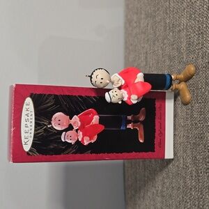 Hallmark Keepsake 1995 Popeye "Olive Oyl & Swee' Pea" Christmas Ornament